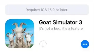 Goat Simulator 3 iOS prerelease is publicly accessible!
