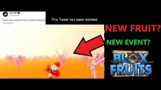 OMG! NEW BLOX FRUITS HALLOWEEN UPDATE SNEAK PEEEK!