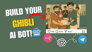 Ghibli Image Telegram Bot with N8N AI Agents