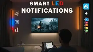 Coolest Home Assistant LED Automation | WLED + Home Assistant