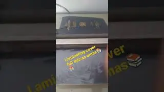 laminating cover jilid tinta emas
