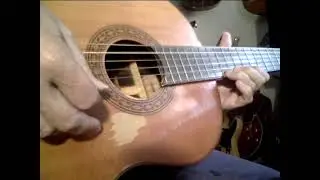 Rough Improvisation  on Japan Nippon  Gakki Yamaha G 170A classical vintage