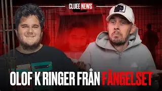 Olof K. Gustafsson Ringer mig från fängelset i Spanien.