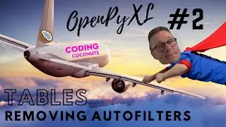 Coding Coconuts 2 - OpenPyXL, Excel Tables and Removing AutoFilter 