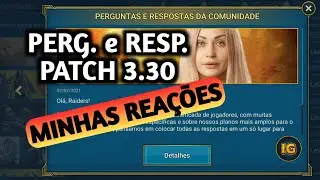 PLARIUM RESPONDE A COMUNIDADE! | PATCH 3.30 | NOVA FUSÃO? | RAID: Shadow Legends