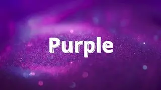 Learn the Color Purple | Videos for Kids | ESL Colours