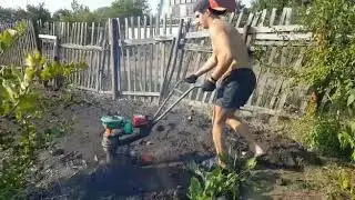 МАЛЕНЬКИЙ,ДА УДАЛЕНЬКИЙ.МОТОКУЛЬТИВАТОР МАЛЫШ