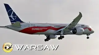 Plane Spotting at Warsaw Chopin Airport | Foggy Morning Spotting | Ultra 4K MSFS Gameplay