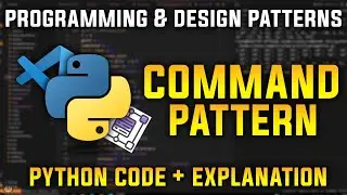 Command Pattern Explained Simply | Programming and Design Patterns in Python