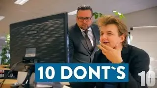 10 Dont's op het werk. (Met Arie Koomen!)