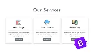 Our Services Section | HTML CSS BOOTSTRAP | Swapnil Codes 