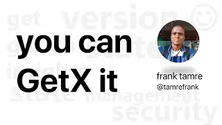 You can GetX it [Flutter] 
