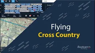 Flying Cross Country Across the USA | Power Hour Lesson with CFI Bootcamp