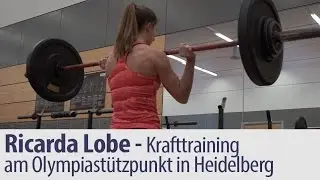 Ricarda Lobe | Krafttraining am Olympiastützpunkt in Heidelberg