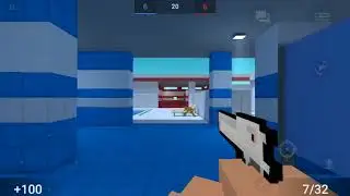 Моя 1 дуэль в Block Strike
