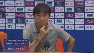Post Match Press Conference Arab Saudi vs Indonesia