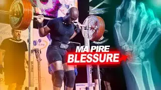 JE ME BR*SE LES DEUX BRAS AU SQUAT