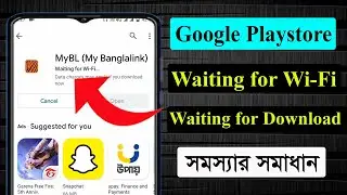 Waiting for WiFi Problem in Google Play store.  Waiting for download problem in google play store.