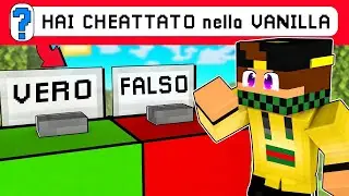VERO o FALSO SU MINECRAFT