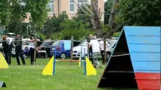 Gaetano e Pato debutto Agility AIA Balla Coi Lupi