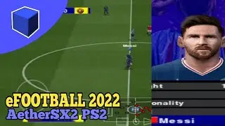 Pes 2022 AetherSX2 Ps2 Android -Kamera Ps5 & New Update