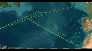 Static Multi-Hop Routing Simulation