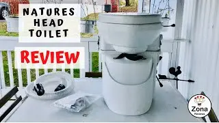 NATURES HEAD  Composting Toilet   ❤️    FULL       Review      ⭐️