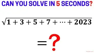 Calculators NOT Allowed | Use this easy Method | Fun Math problem | 