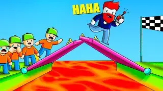 WER SCHAFFT DIE LAVA BRÜCKE? in Stumble Guys