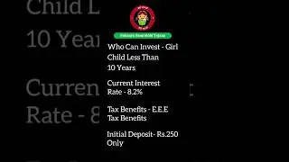 Sukanya Samriddhi Scheme | Sukanya Samriddhi Account | 2024 #shorts #short #investing #investment