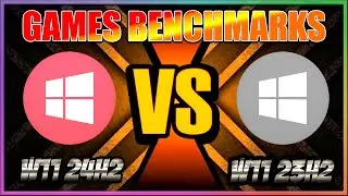 Windows 11 23H2 VS Windows 11 24H2  | Ryzen 7 7700X | Teste em Jogos