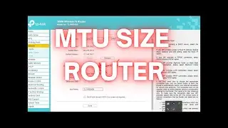 How  To Change MTU Size in Router | Change MTU Size in Windows 10 |