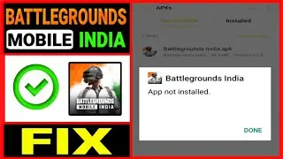 BGMI App Not Installed Problem | How To Fix Battleground Mobile India App Not Installed