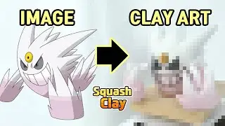 Pokémon Clay art: Shiny Mega Gengar Ghost/Poison Pokémon!!