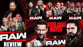 ROMAN REIGNS REGRESA A WWE Y ATACA A SETH ROLLINS Y CM PUNK WWE RAW REVIEW EN ESPAÑOL