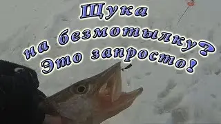 Щука на безмотылку? Это - запросто!