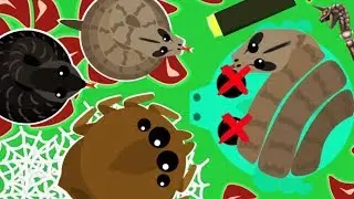 COBRA KILLS DRAGONS! MOPE.IO ALL NEW POISON ANIMALS UPDATE / BOA, COBRA, SPIDER TROLL- Mopeio Update