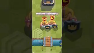 Ebarbs Evo⚔️ #concept #clashroyale #supercell #evolution #elitebarbarians #newevolution #newcard