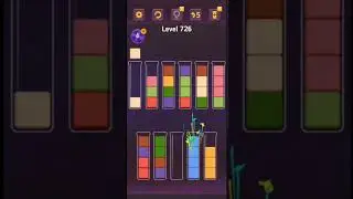 Block King Sort Puzzle Level 721 to Level 730