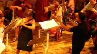 Karin Leitner plays Mozart Flute Concerto 2nd mvt