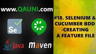 Selenium & Cucumber BDD – Tutorial 18/32: Creating A Feature File