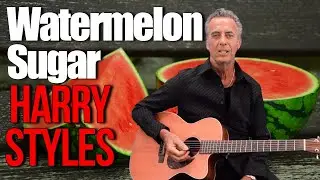 Harry Styles Watermelon Sugar Guitar Lesson + Tutorial