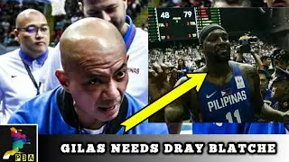 Pag-uusapan pa kung ibabalik si Blatche sa Gilas Pilipinas, ayon kay Coach Yeng!