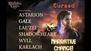 Baldur's Gate 3 - Lets talk about Gale's Narrative change!