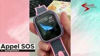 Montre sécurité enfant avec géolocalisation et appel SOS
