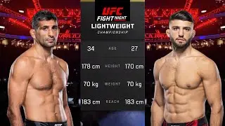 Beneil Dariush vs Arman Tsarukyan Full Fight - UFC Fight Of The Night