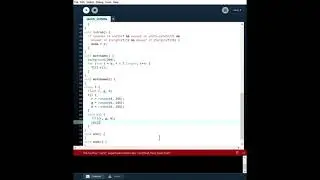 Run From Squares (Coding)(Part 1)