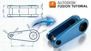 Fusion 360 From Zero | Beginner Step-by-Step Modeling Tutorial #24