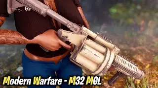 Fallout 4: Modern Warfare - M32 MGL (showcase and gameplay)