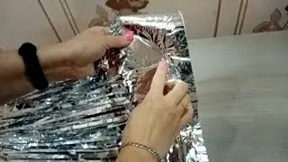Ремонт фольгированной шторы